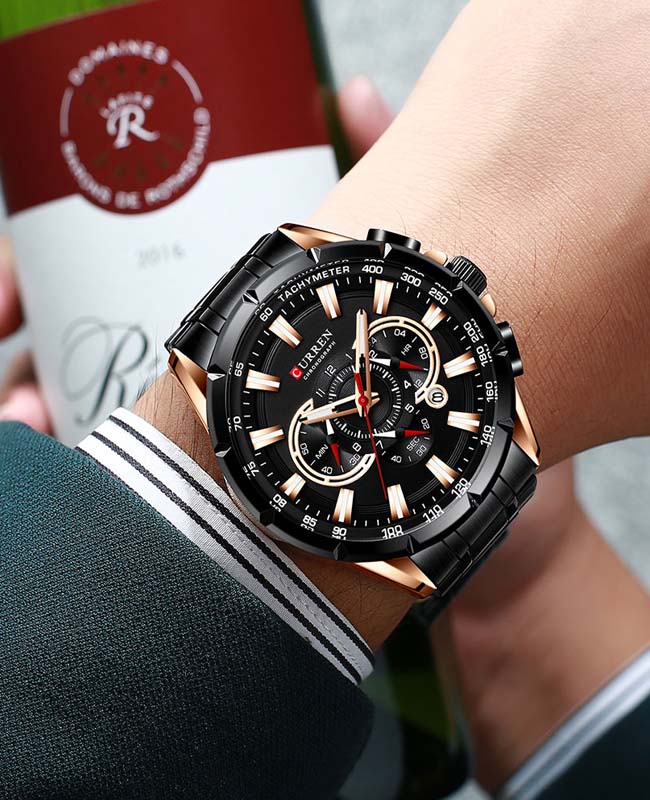 CURREN  Stainless Watch-8363